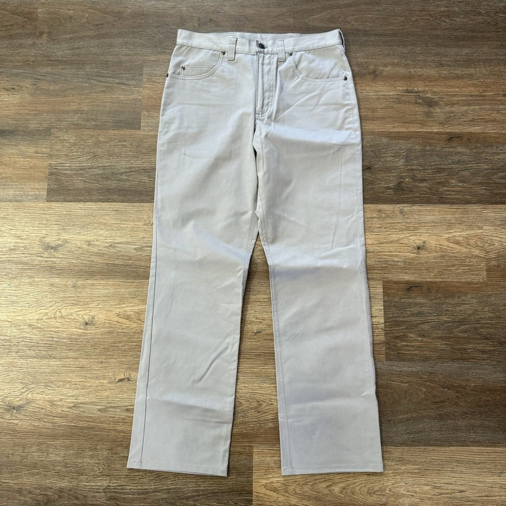 Tom James Men's Khaki Pants Sz 31 Preppy Classy Professional Designer - Picture 2 of 8